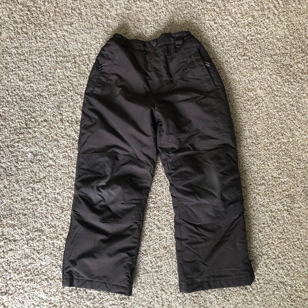 Brown Lands End Kids Snow Pant